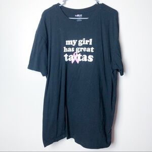 Breast Cancer Awareness Tatas Brand T Shirt